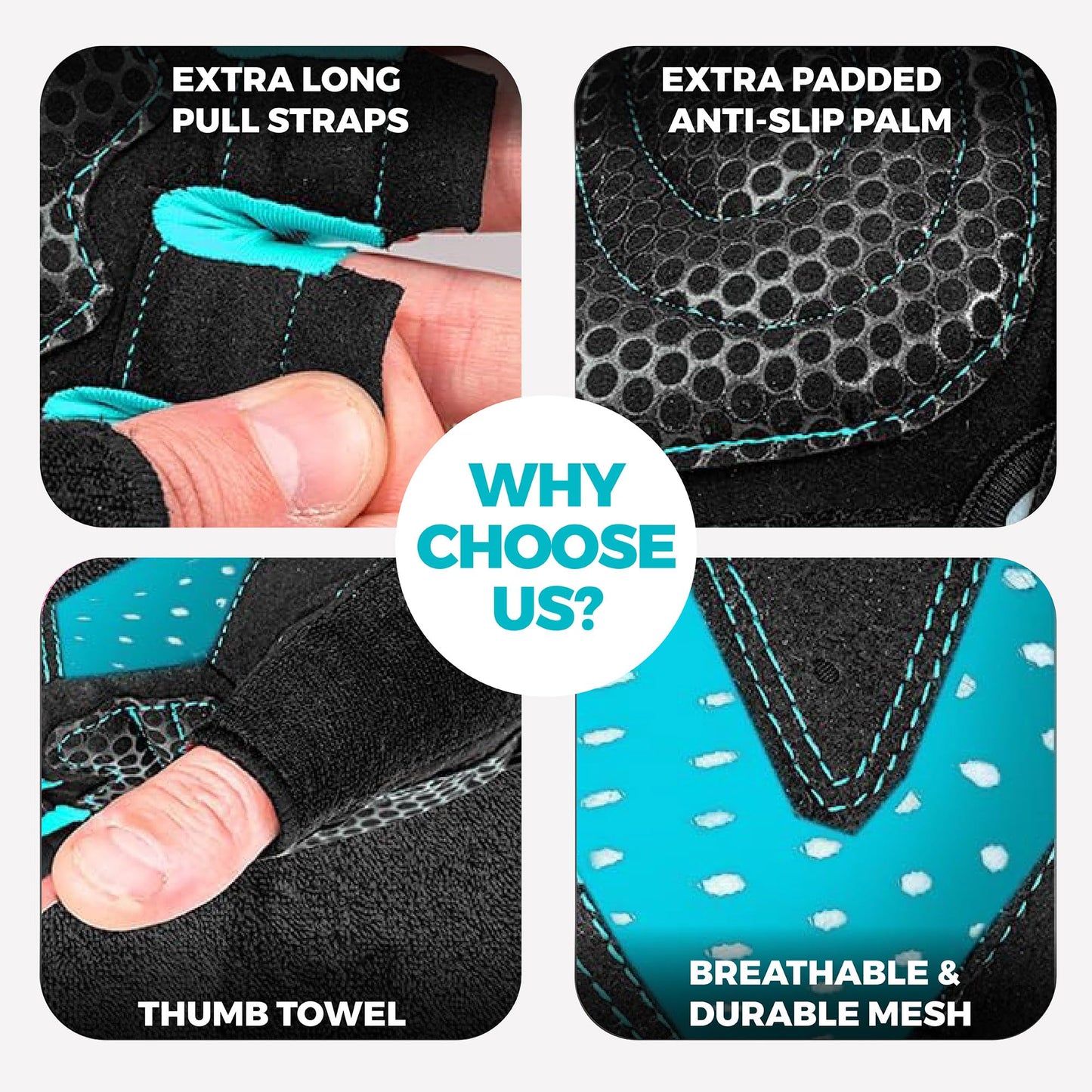 MhIL Workout Gloves for Men – Comfortable Gym Gloves for Men with Enhanced Grip for Safety and Hand Protection – Weight Lifting Protection with Wrist Wraps Support for Performance Boost and Style